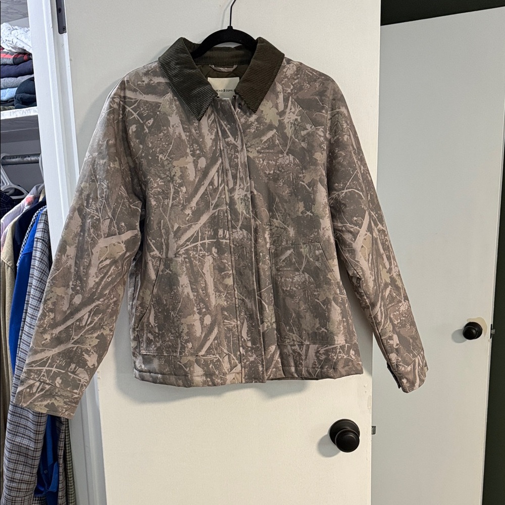 Thread & Supply camo jacket